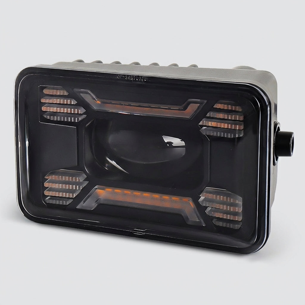 Feux antibrouillard LED minimalistes pour Ford Raptor en boîtier noir