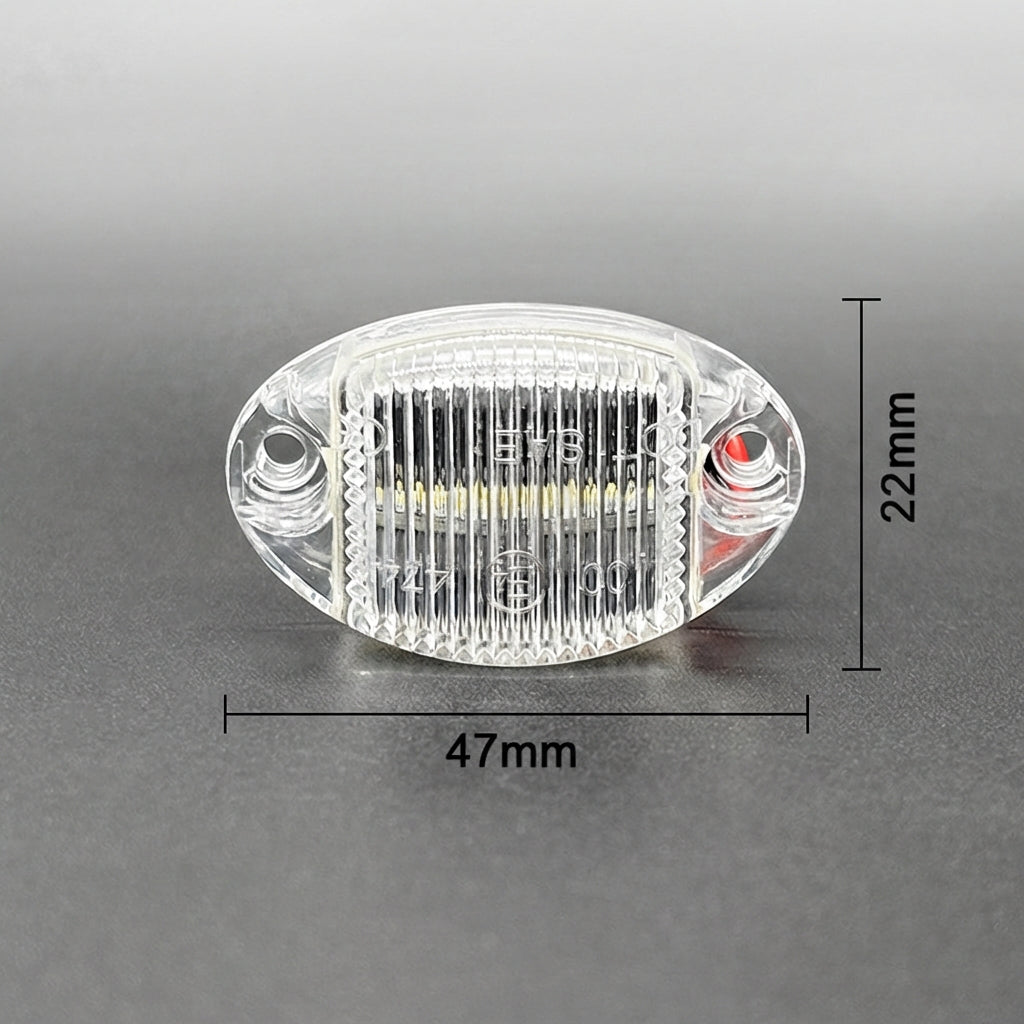 Ensemble de lampes LED pour plaque d'immatriculation Dodge RAM, design minimaliste noir