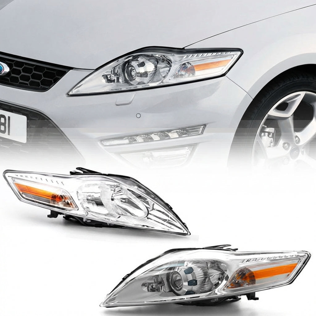 Signature Ford Mondeo MK4 headlamp assembly with minimalist design