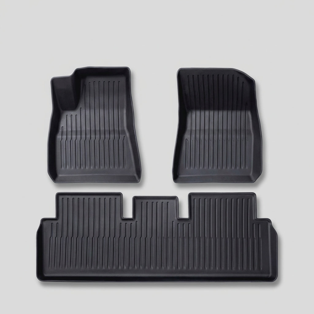 Premium All-Weather 3D Floor Mats & NAPA Trunk Liners for Tesla Model 3 Highland / Model Y