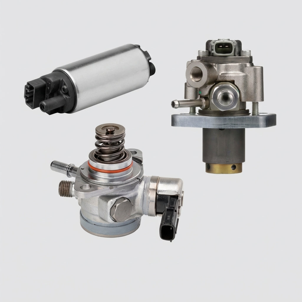 Pompe à carburant en alliage d'aluminium et acier inoxydable